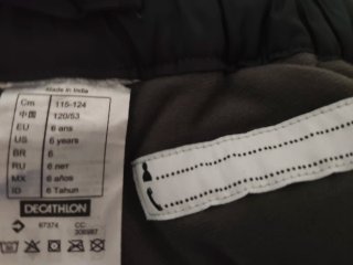 Pantalón de nieve con tirantes