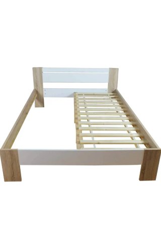 Letto una piazza e mezza legno