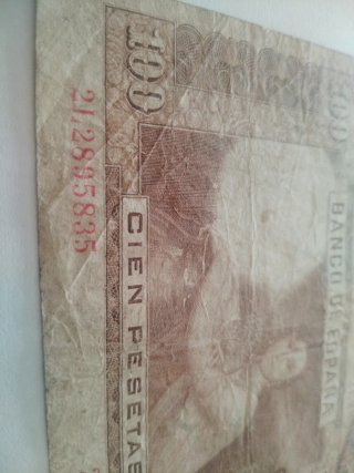 Billete 100 pesetas 1953