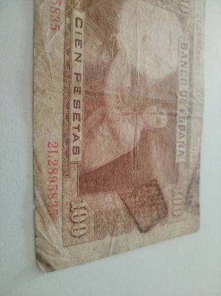 Billete 100 pesetas 1953