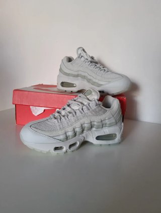 Nike Air Max 95 Grigie Bianche 37.5 Nuove