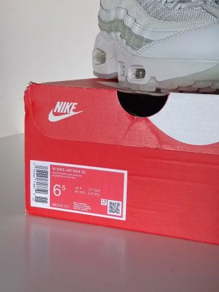 Nike Air Max 95 Grigie Bianche 37.5 Nuove