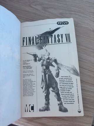 Guía Final Fantasy VII 1996 PlayStation