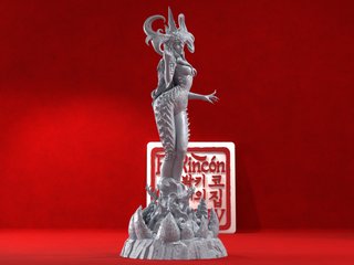 Figura Resina Shael'Ness - Eternal Wars 1