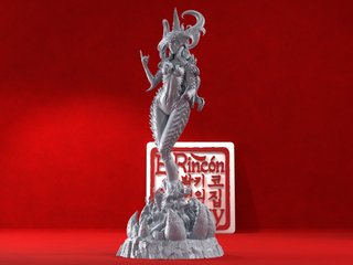 Figura Resina Shael'Ness - Eternal Wars 1