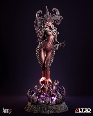 Figura Resina Shael'Ness - Eternal Wars 1