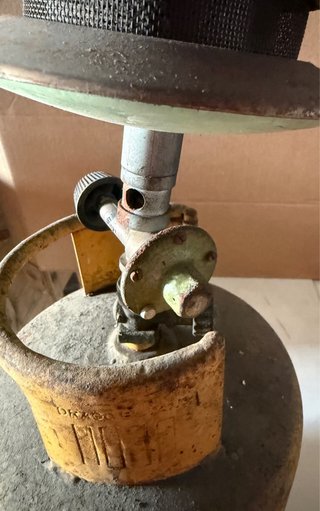 Bottiglie Gas Vintage DRAGO con Bruciatore e Stufe