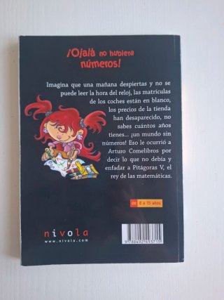 Libro ¡Ojala no hubiera numeros!.Esteban Serrano