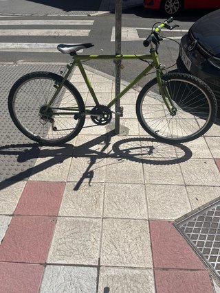 Bicicleta verde