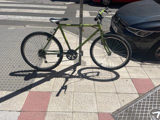 Bicicleta verde