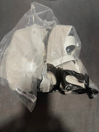 Sandalias de cuña blancas talla 39