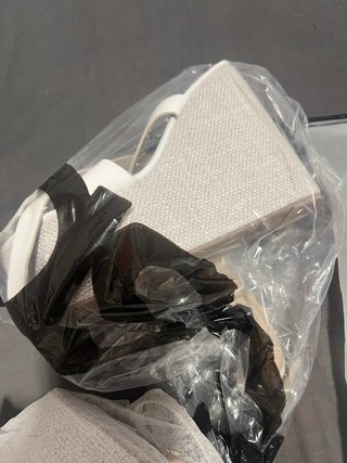 Sandalias de cuña blancas talla 39