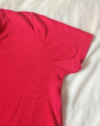 Camiseta H&M L.O.G.G. Cuello V Talla L Roja