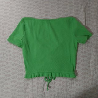Top Zara Verde nuevo