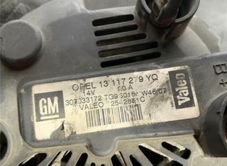 59708 13117279yq alternador opel astra 1.3 edition