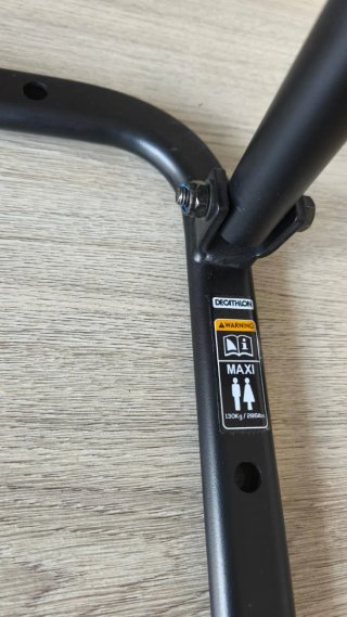 Barra dominadas Decathlon, Nueva