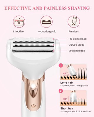 Afeitadora íntima para mujer ANLAN 4 en 1
