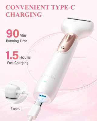 Afeitadora íntima para mujer ANLAN 4 en 1