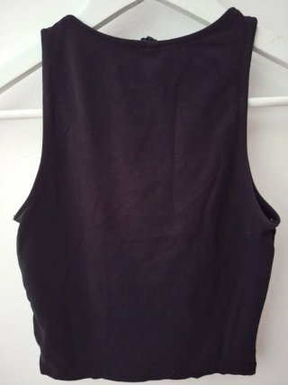 Camiseta negra tirantes