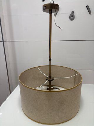 Juego Lámparas Dormitorio Doradas