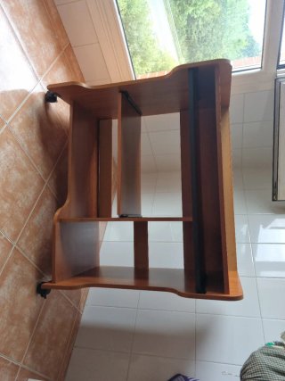 Mesa escritorio ordenador con ruedas