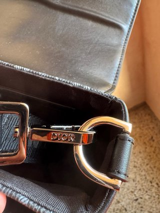 Bandolera Christian Dior Nero e Grigio