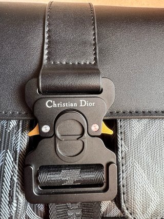 Bandolera Christian Dior Nero e Grigio