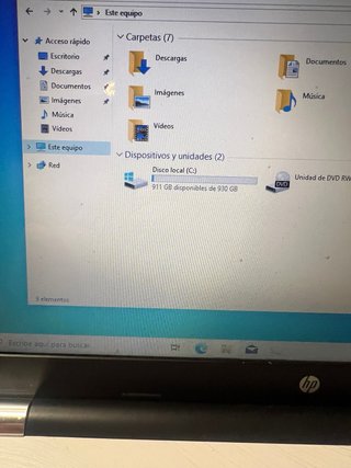 HP blanco portátil