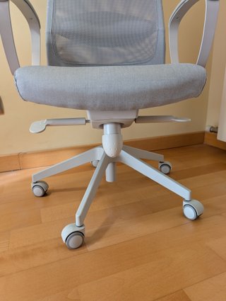 Silla de trabajo Ikea Markus gris