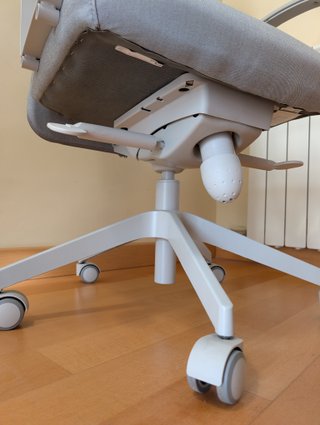 Silla de trabajo Ikea Markus gris