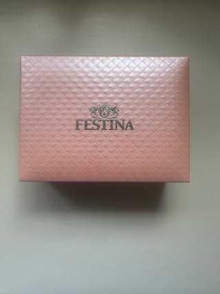 Reloj Festina Mujer Dorado y Plateado Caja Origina