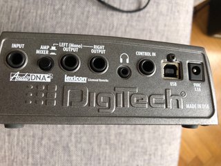 Pedalera Digitech RP150 Procesador Guitarra