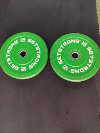 Disco Olímpico GETSTRONG 10KG Verde