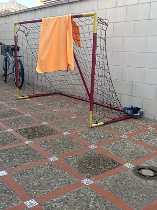 Portería de fútbol para niños  En Matalascañas