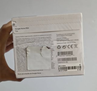 Google Home Mini PRECINTADO Inteligente NEGOCIABLE