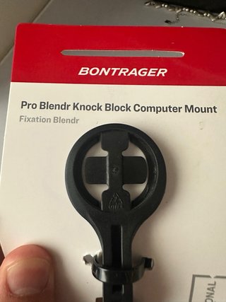 Soporte Bontrager Pro Blendr Knock Block Computer