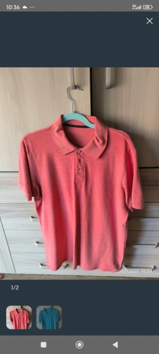Lote 4 camisetas polo hombre talla L
