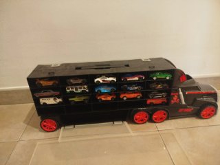 Camión Juguete Porta Coches con coches incluidos
