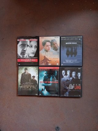 Lote 6 Películas DVD (Crimen, Drama, Thriller)