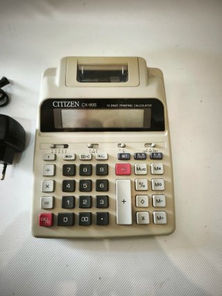 Calculadora Citizen CX-90S Impresora