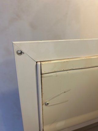Ventana aluminio blanca