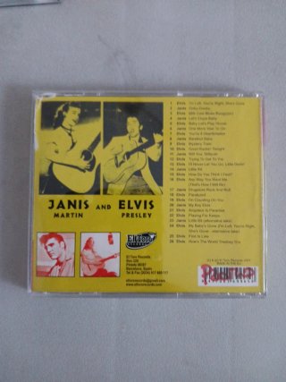 CD Janis and Elvis promocional