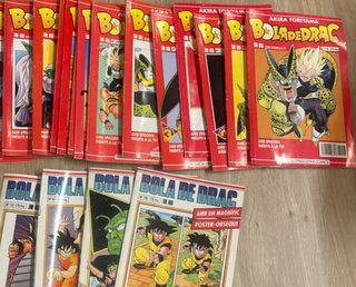 Comics Bola de Drac Serie Roja y Blanca