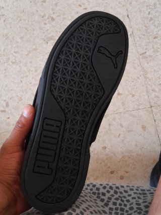 Zapatillas Puma El Rey II Slip-On Negras Rojas