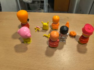 Pin y Pon Vintage Figuras