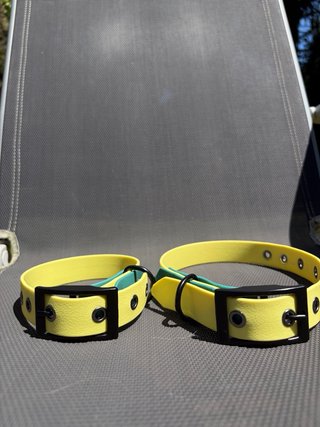 Collar PVC Personalizable Amarillo