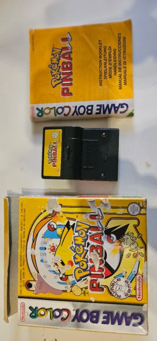 Gioco di flipper Pokémon per Game Boy Color di Nintendo