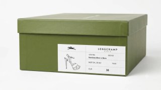 Sandalias Tacón Beige Longchamp More is More