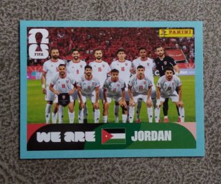 Cromo Panini Mundial 2026 Jordan