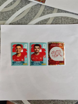 Cromos Panini Mundial 2026 Suiza